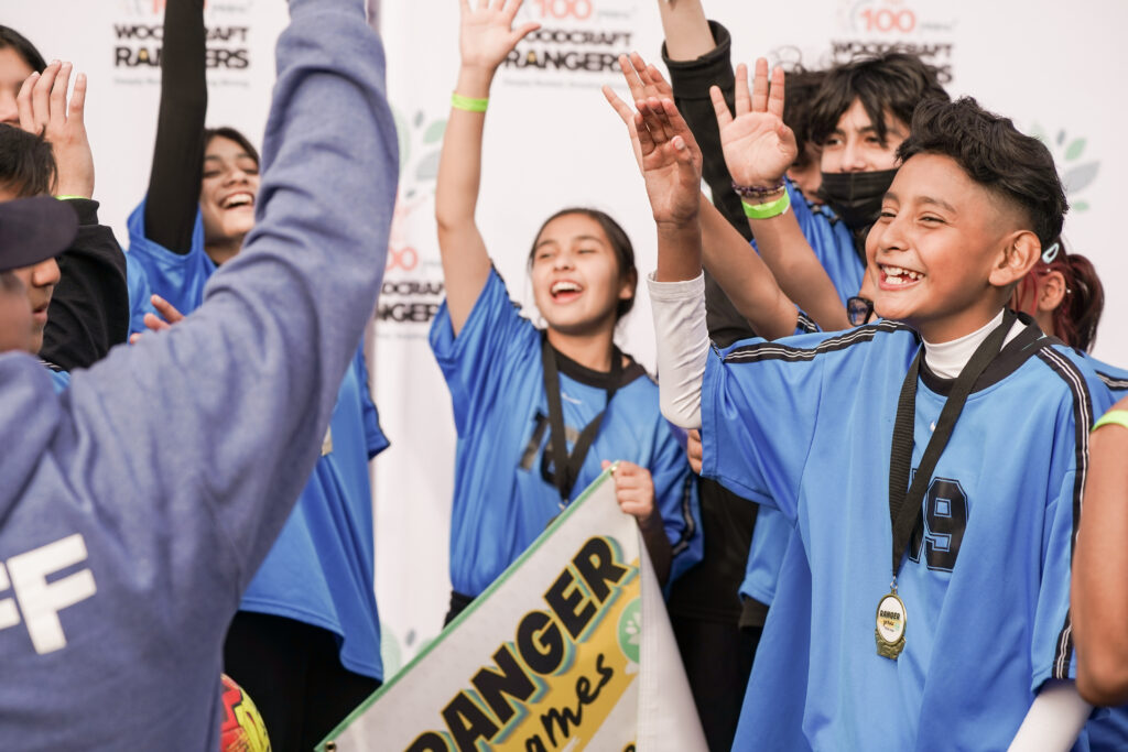 Woodcraft Rangers' students at annual Ranger Games